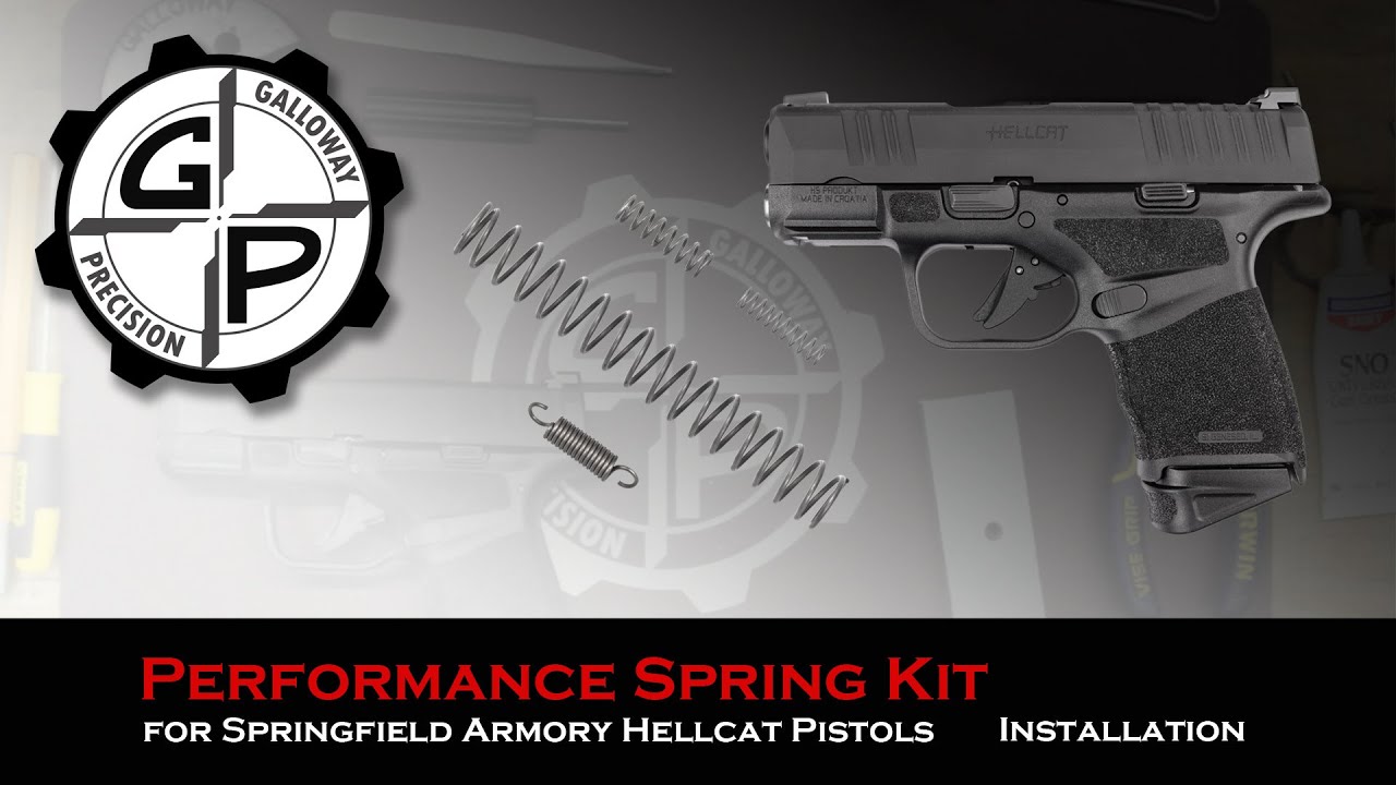 Springfield Armory Hellcat Performance Spring Kit from Galloway Precision