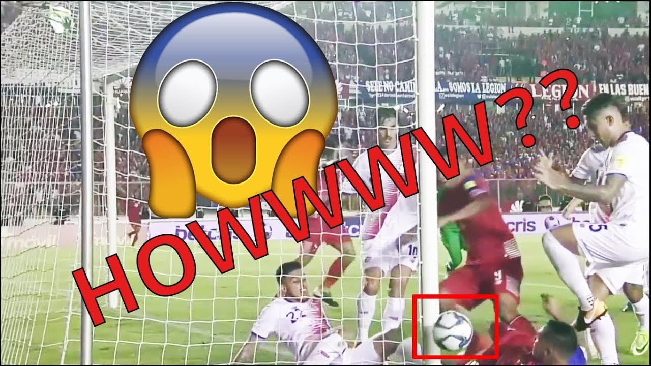 How Is This Even A Goalll Blind Refs Panama Ghost Goal Vs Costa Rica Youtube