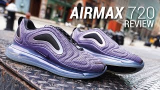 Nike Air Max 720 Deep Royal Blue on Feet Review 