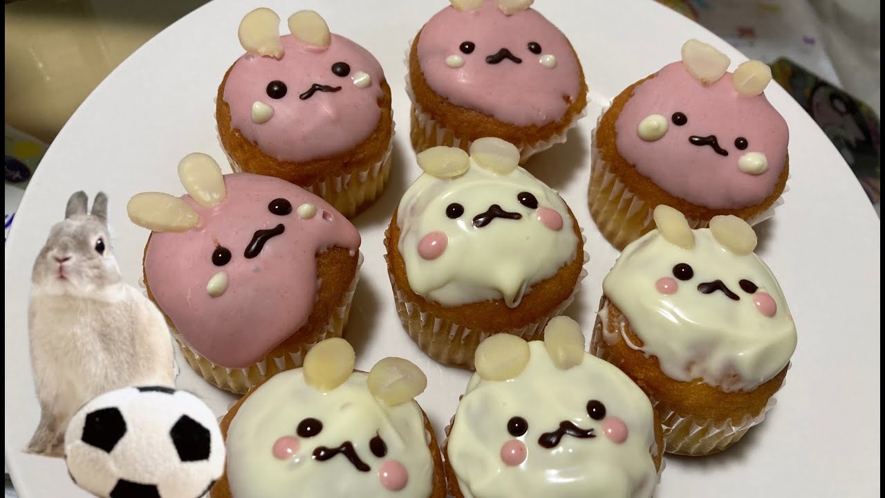 バレンタインなのでうさぎチョコを作ってみた - YouTube