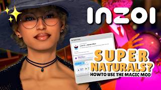 inZOI Has Witches? NEW Age Of Magic Mod Review (first impressions + gameplay)