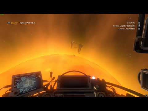 reaching solar station with Interstellar soundtrack - outer wilds