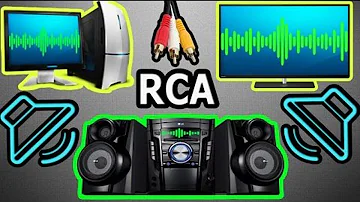 Как и чем подключить музыкальный центр lg к компьютеру или телевизору RCA КАБЕЛЬ