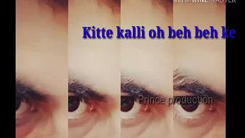 Kitte kalli oh beh beh ke 😢whatsapp status || prince production