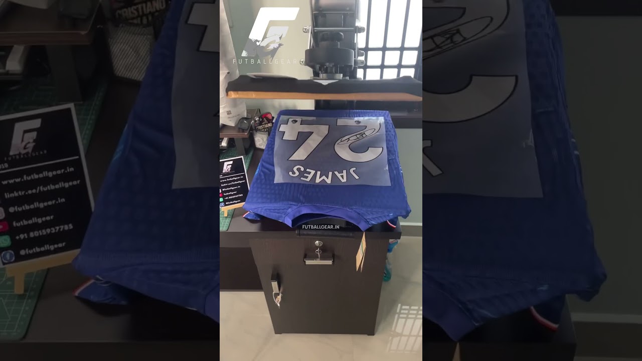 Official Football jersey with Official Custom Font in india | Futballgear | 