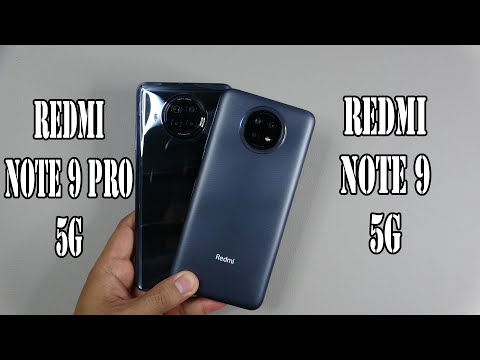 Xiaomi Redmi Note 9 Pro 5G vs Redmi Note 9 5G  SpeedTest and Camera comparison