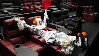 Pennywise appeared at The Director's Club cinema (The Podium, Ortigas)
