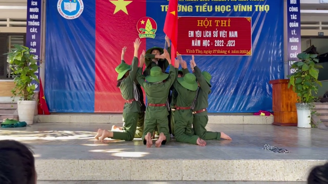 Ngược dòng lịch sử hào hùng - Lớp 4,5 trường Tiểu học Vĩnh Thọ