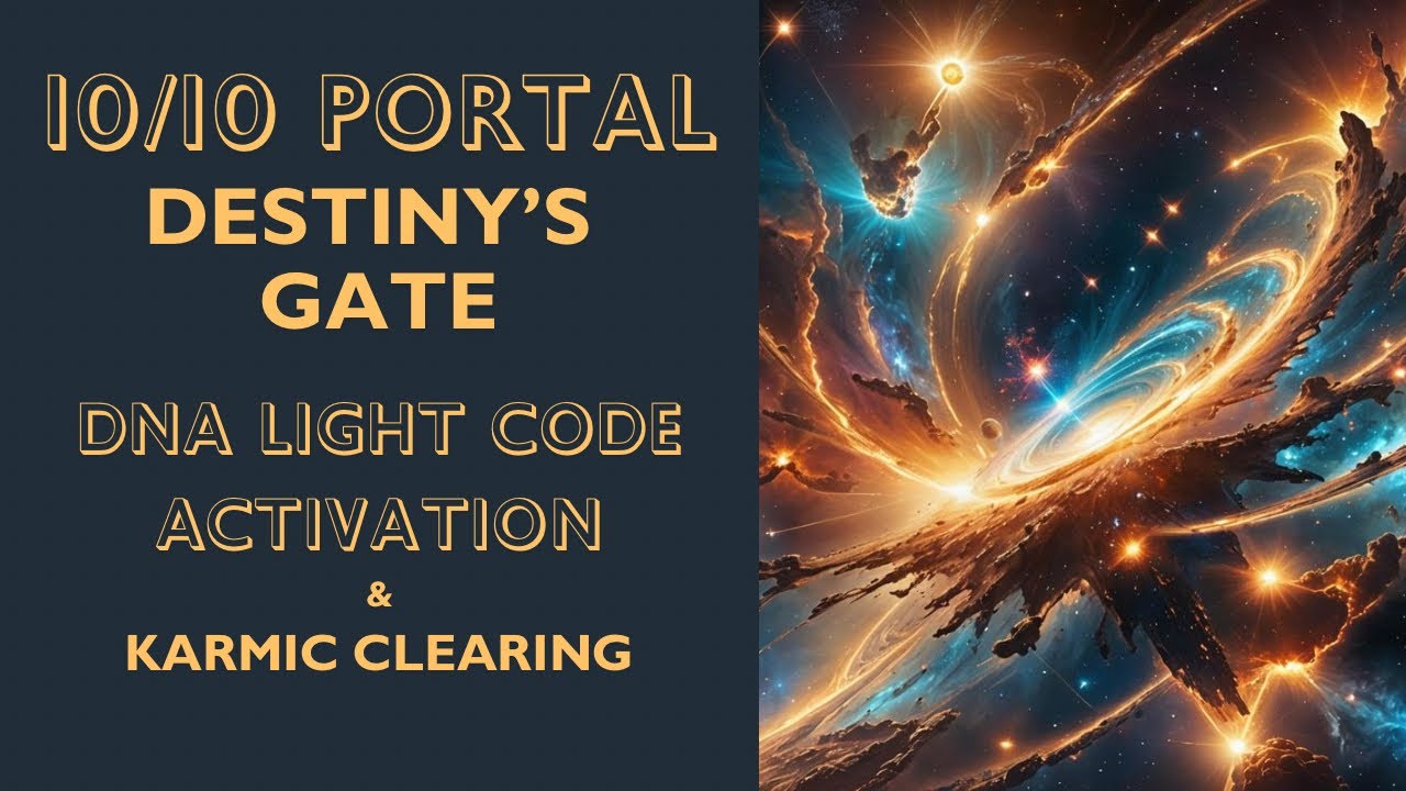 10/10 Portal - DNA Light Code Activation & Karmic Clearing Meditation ...