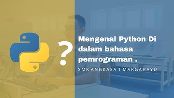 Mengenal Python Di  Pemrograman.