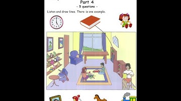 Cambridge starters 2 - Listening - Test 2 - Part 1