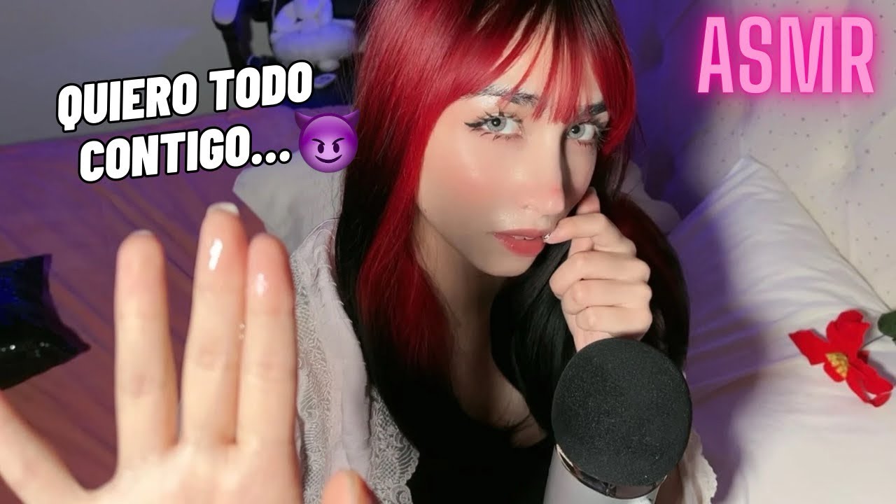 Quiero TODO contigo 💕 | Spit Painting intenso ASMR 😳