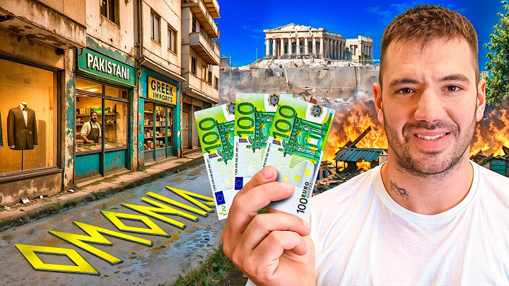 Τι Παίρνεις Με 300€ Στην Ομόνοια !!