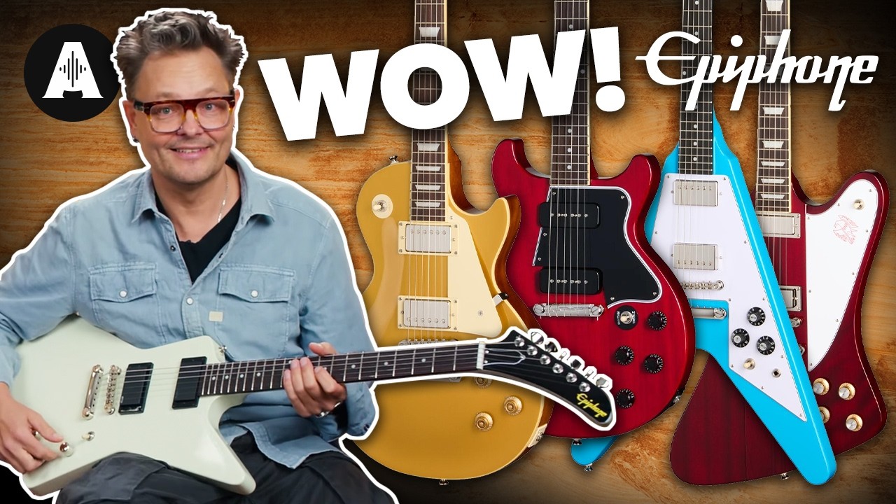 Epiphone's Inspired By Gibson Range Has Us Impressed!
