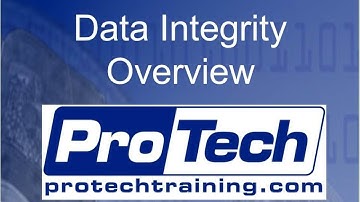 Data Integrity Overview