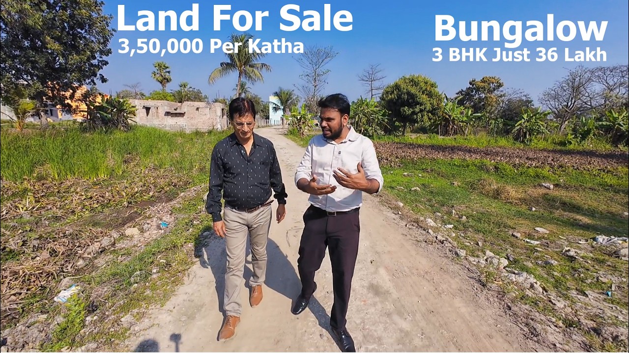 Bungalow for Sale – Just 36 Lakhs | Land for Sale – Just 3.5 Lakhs per Katha