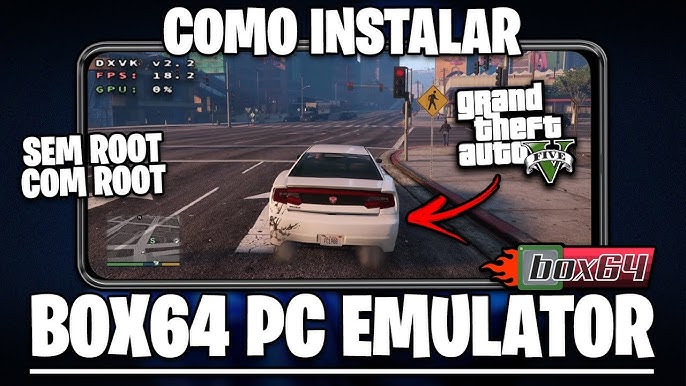 Como jogar GTA V no Celular? (ou em PC Fraco) - Apresento a NOAR