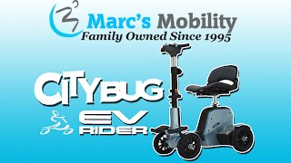 CityBug Scooter S11E - EvRider - Одобрено авиакомпаниями - Обзор портативного самоката