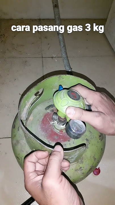how to install 3 kg gas #shorts