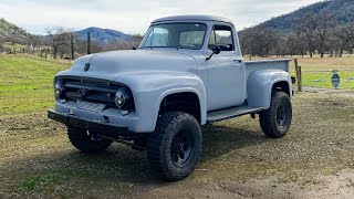 1953 F350 build (4x4 Powerstroke swapped F100)