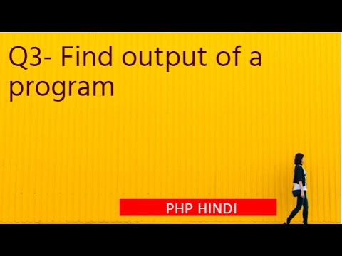 Interview Question 2022 - Q3- Find output of a program