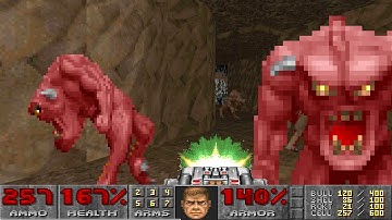 Doom 2 Unleashed Map28 UV Max in 11m26s by blob1024