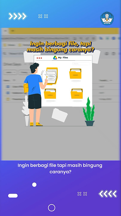 Cara membagikan file pada Google Drive