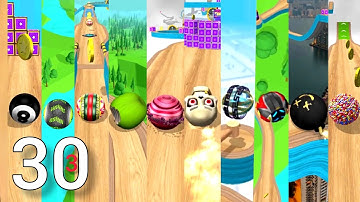 30 Nonstop Funny fails in going balls🔥🔥🔥 Android ios gameplay Part- 3