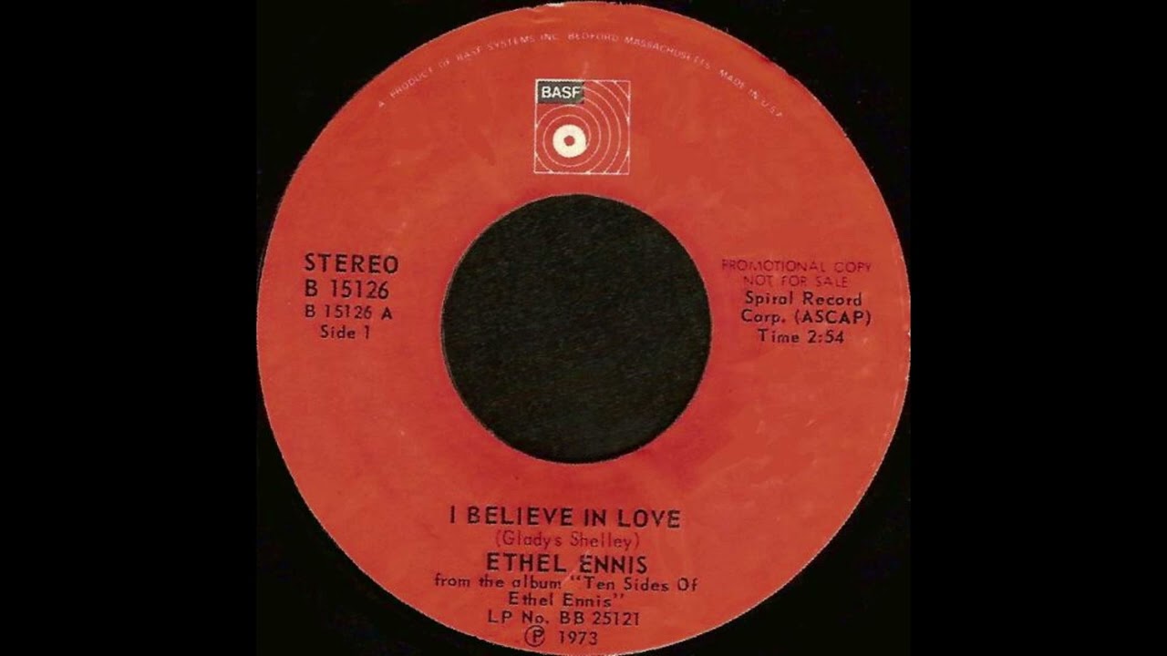 Download ETHEL ENNIS   I BELIEVE IN LOVE MP3