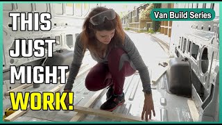 DIY Subfloor Frame: From Mistakes to Masterpiece! | Ford Transit Camper Van Conversion Series [ 3 ]