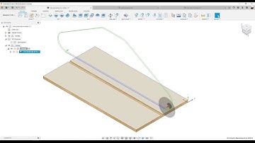 Fusion 360 to Woodwop. A VIDEO OF ME  RUNNING THE PROGRAM CREATED IN FUSION 360.