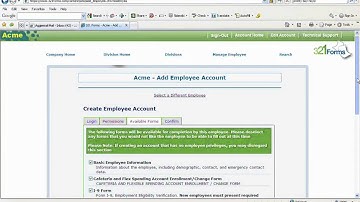 321Forms HR Admin Tutorial - How to Set Up a New Employee Account