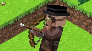 Stickman Survived On a Hidden Minecraft Island | 生存