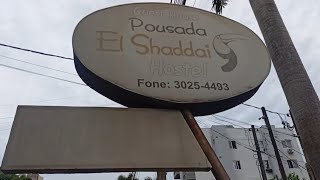 Inside Pousada el Shaddai hostel in Foz do iguaçu, Brazil; 4-dorm room for $17 screenshot 2