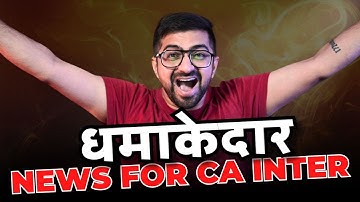 Good News for CA Inter Audit Students | IMPORTANT for September 2025 Exams | Neeraj Arora