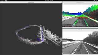 lsd-slam with openFabMap at the Penn State Test Track - Multiple Traversals