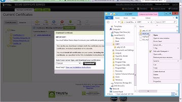 how to create and install certificates on IIS and Apache