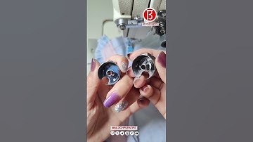 Sewing tools and tutorial Imported original bobbin case with original lock core Part 3