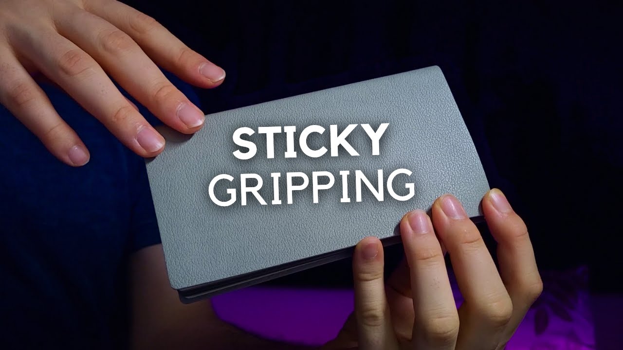 FEEL PERFECT with STICKY BOOK Gripping ASMR 📕 | NO TALKING
