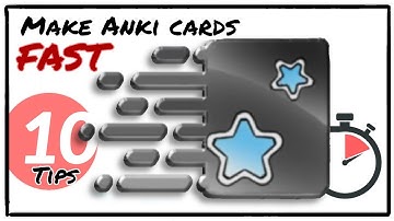 How to make anki cards FAST