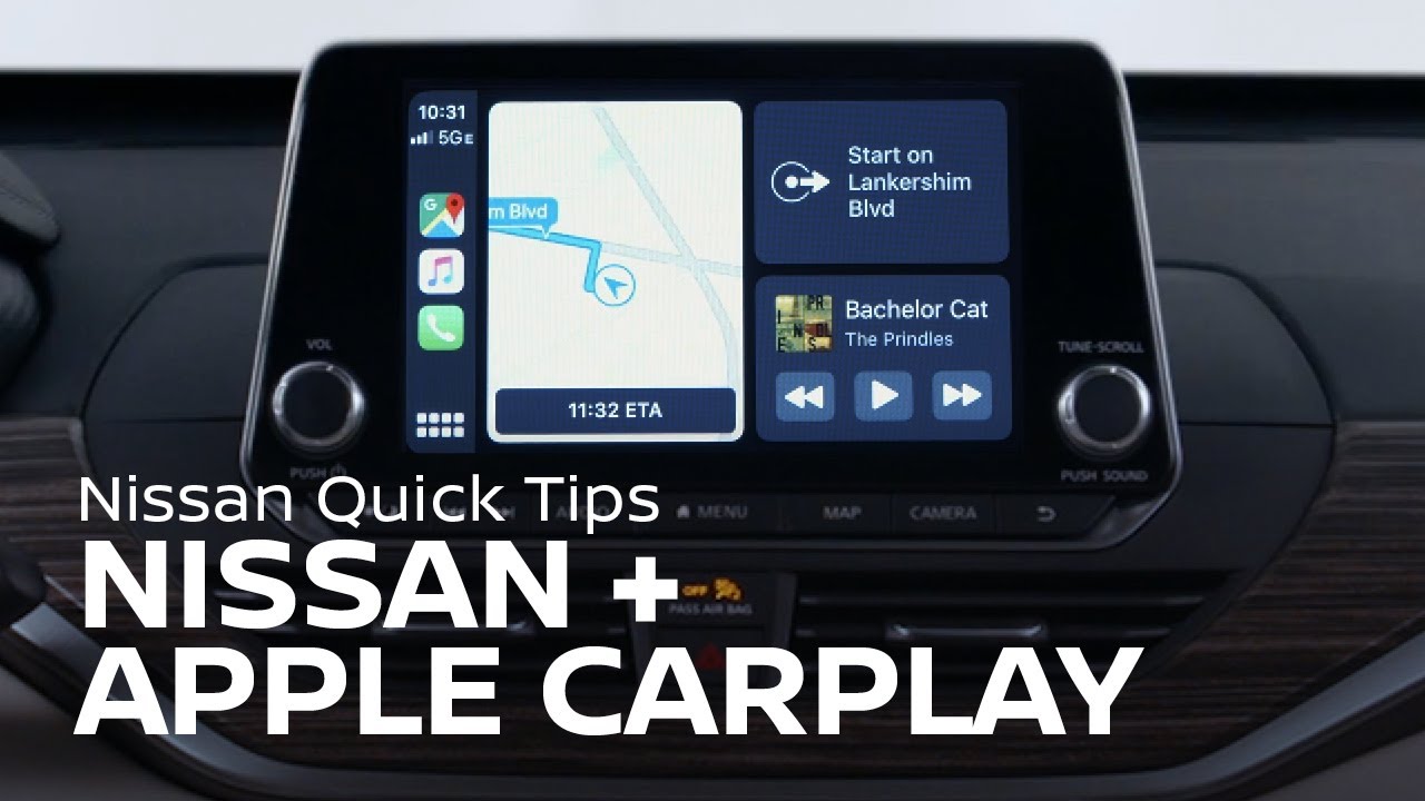 Nissan Apple CarPlay Tips & Support NissanConnect YouTube