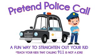 Interactive Pretend 911 Call, Fake Police Call, Prank Your Kid Resimi