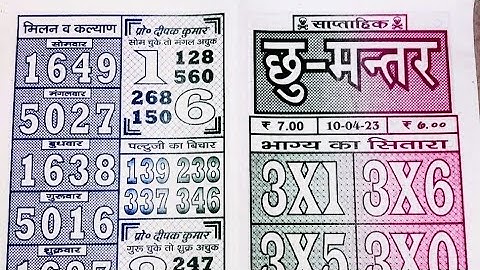 10/04/23 TO 15/04/23 weekly chart II part 2 II #video