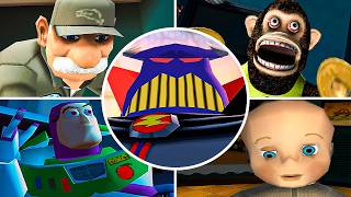 Toy Story 3 (PS2) – All Bosses & Encounters [4K 60FPS]