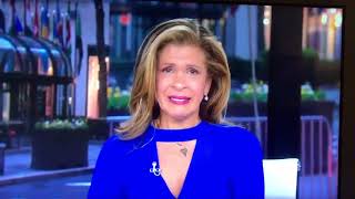 Hoda Kotb breaks down in tears live on the Today show