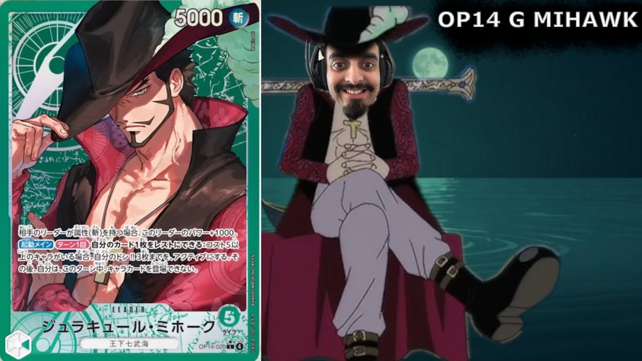 OP14 MIHAWK DECK PROFILE & GAMEPLAY! W…