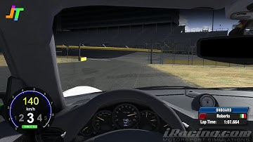 iRacing - RUF GT3 CHALLENGE - RUF RT 12 R Track - 2017S2 W9 - CHARLOTTE ROAD COURSE - GTWORLD