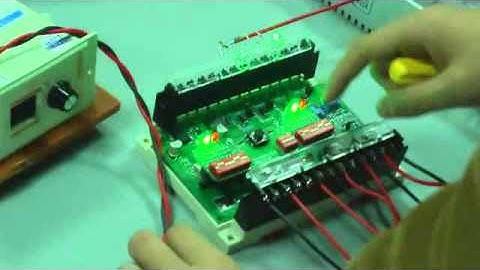 The using of 4 channel loop detector