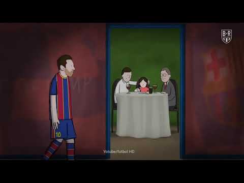 Lionel Messi Barcelona veda klibi 😢