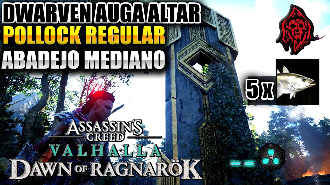 ASSASSIN'S CREED VALHALLA DAWN OF RAGNAROK DWARVEN AUGA ALTAR 5 x